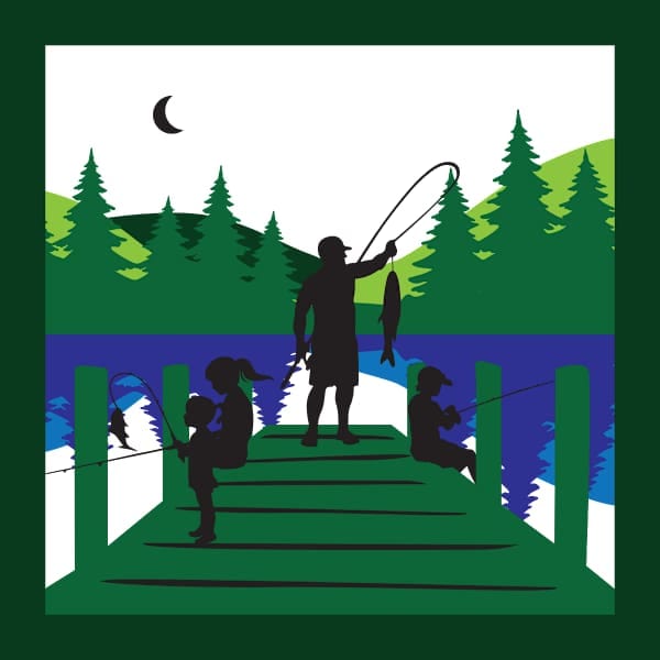 Family Fishing B.O.X. by JD Hecht | Creatively Cutz Studio, Image 1.