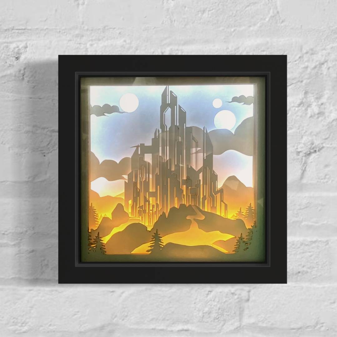 Futuristic City B.O.X. by JD Hecht 