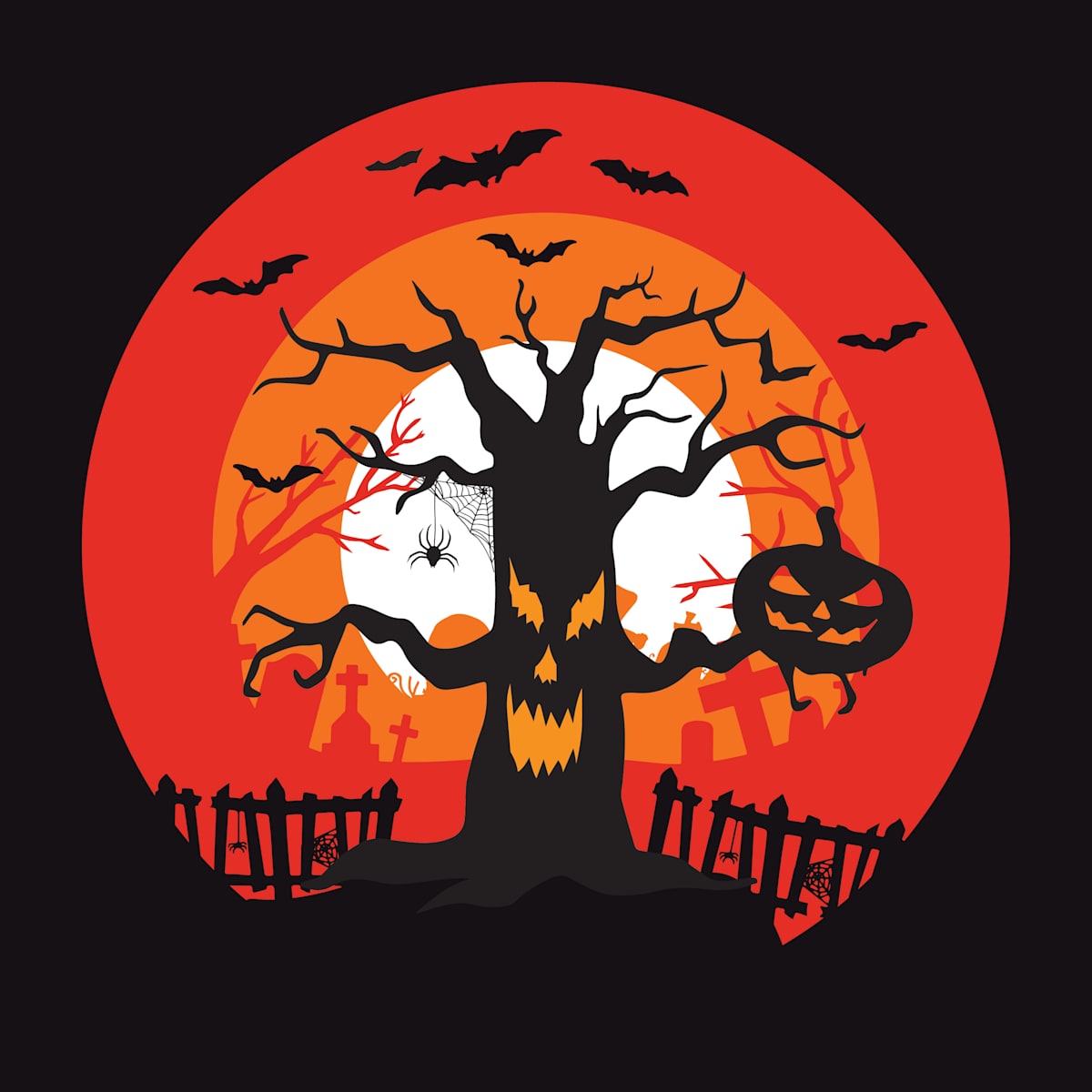 Haunted Tree BOX by JD Hecht | Creatively Cutz Studio, Image 1.