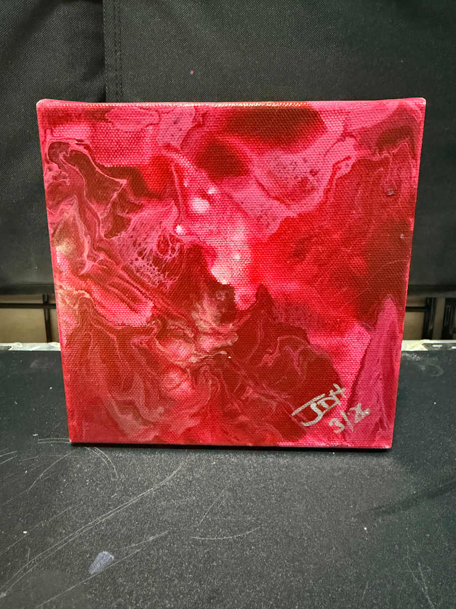 Crimson Breakthrough by JD Hecht | Creatively Cutz Studio, Image 1.