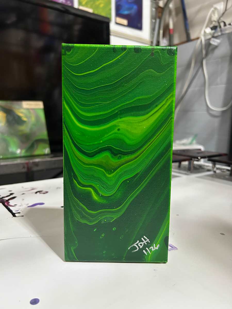 Green Small Rectangle by JD Hecht | Creatively Cutz Studio, Image 1.
