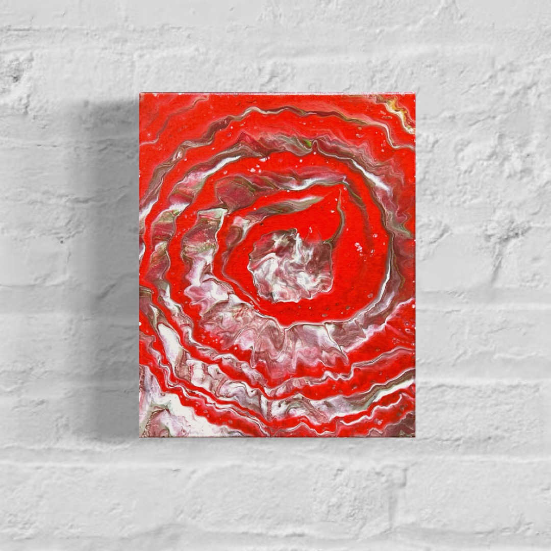 Scarlet Spiral by JD Hecht  Image: Scarlet Spiral (White Brick)