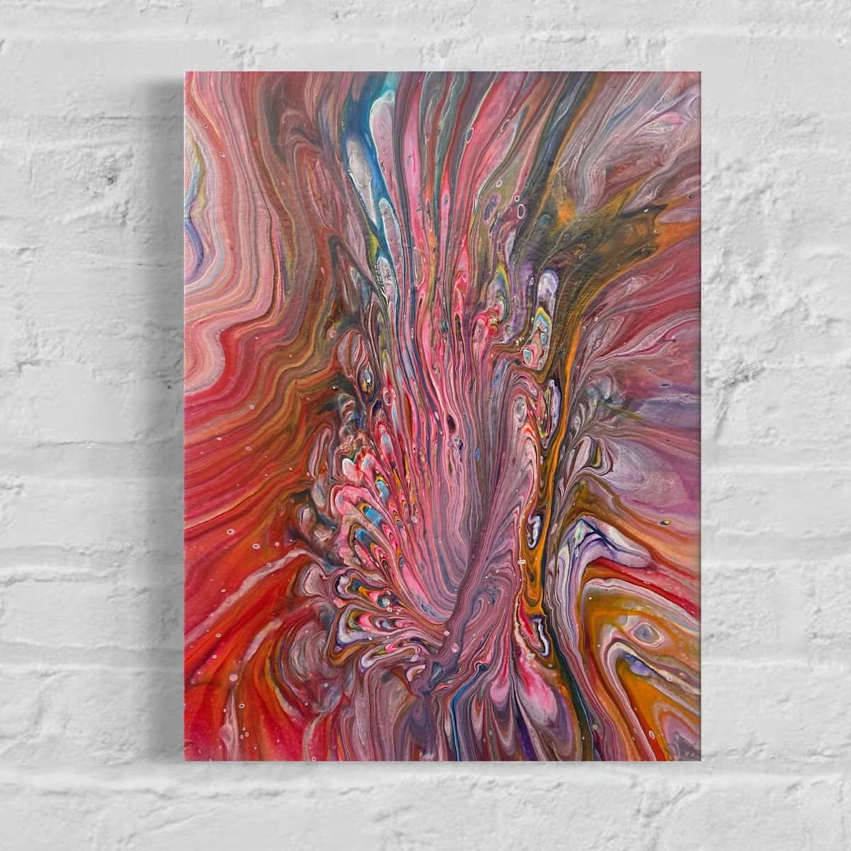 Fire Peacock by JD Hecht | Creatively Cutz Studio, Image 1.
