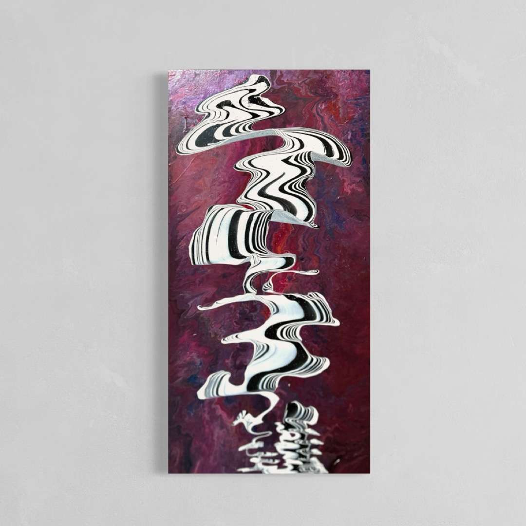 Melting Reality by JD Hecht  Image: Melting Reality (White Background)