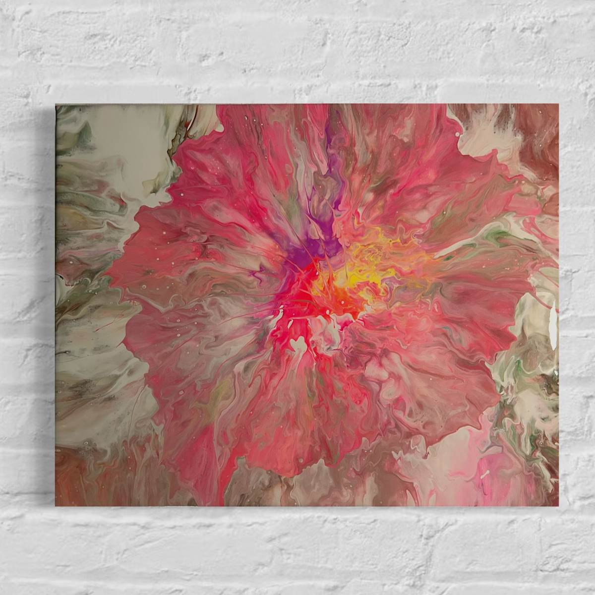 Luminous Bloom by JD Hecht  Image: Luminous Bloom (White Brick)