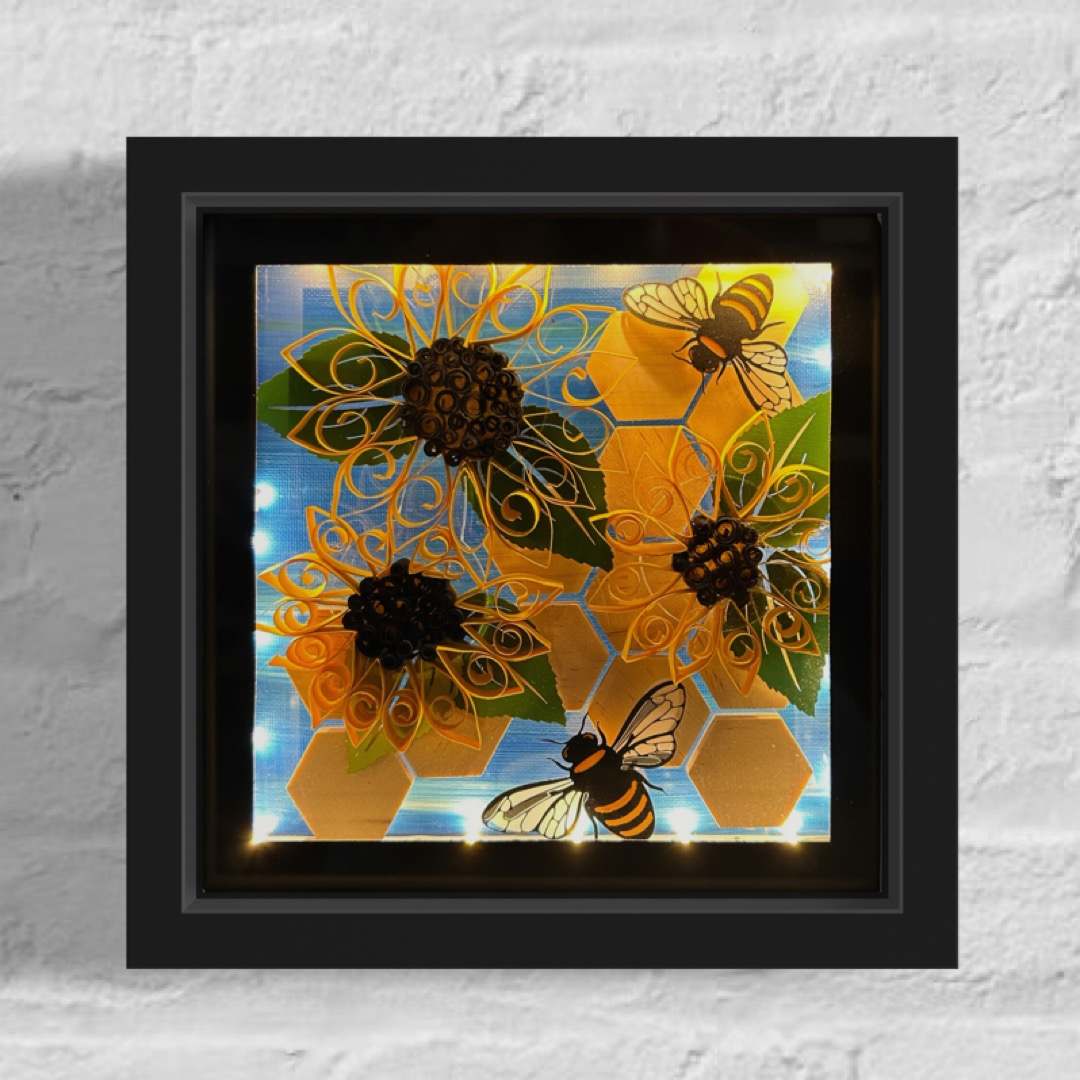 Sunlit Apiary by JD Hecht 