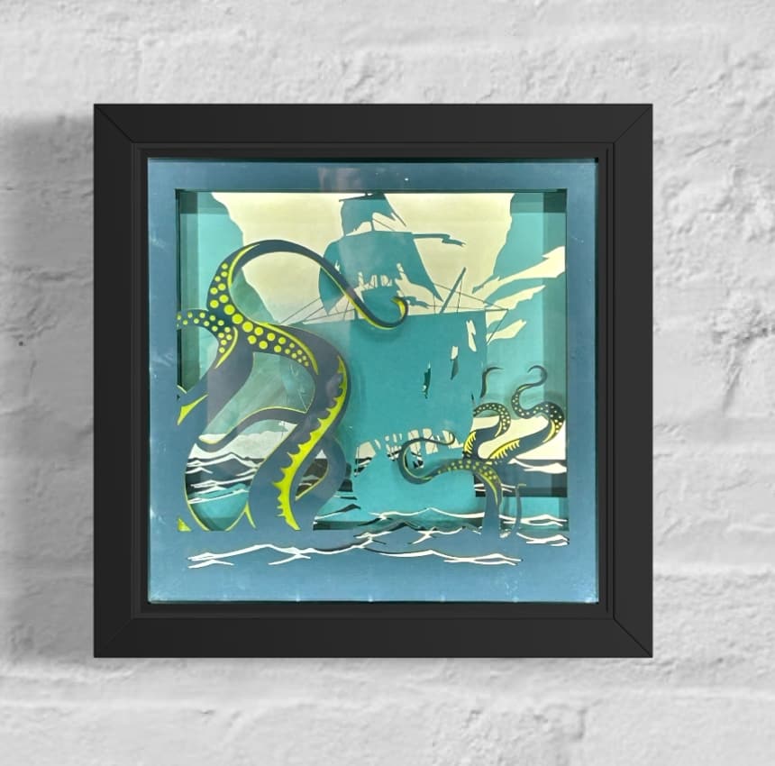 Release the Kraken BOX by JD Hecht | Creatively Cutz Studio, Image 2.