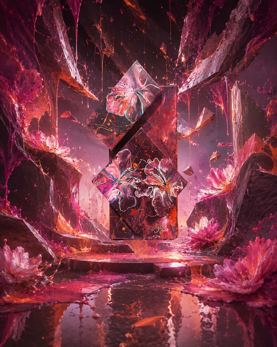 After the Break, It Bloomed - Immersive Original Edition #1 by JD Hecht | Creatively Cutz Studio, Image 1.