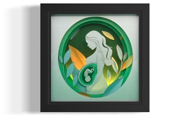 Infinite Bonds: Unbroken Line B.O.X. by JD Hecht | Creatively Cutz Studio, Image 1.