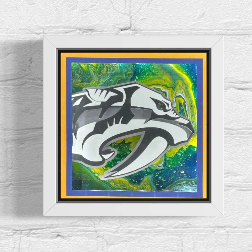 Nashville Predators: "Fang Frenzy" B.O.X. by JD Hecht | Creatively Cutz Studio, Image 2.