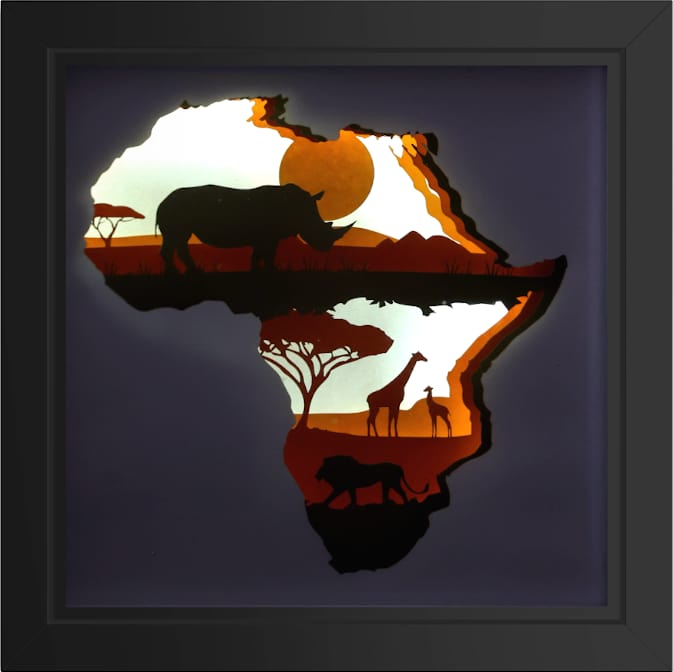 Safari Spirit BOX by JD Hecht | Creatively Cutz Studio, Image 1.