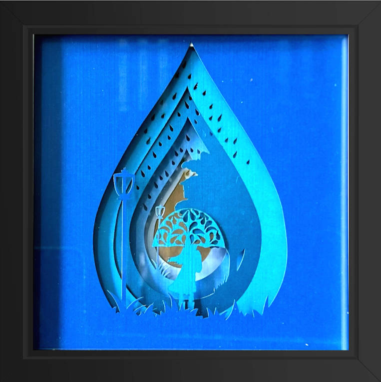 Rainy Day Girl BOX by JD Hecht 