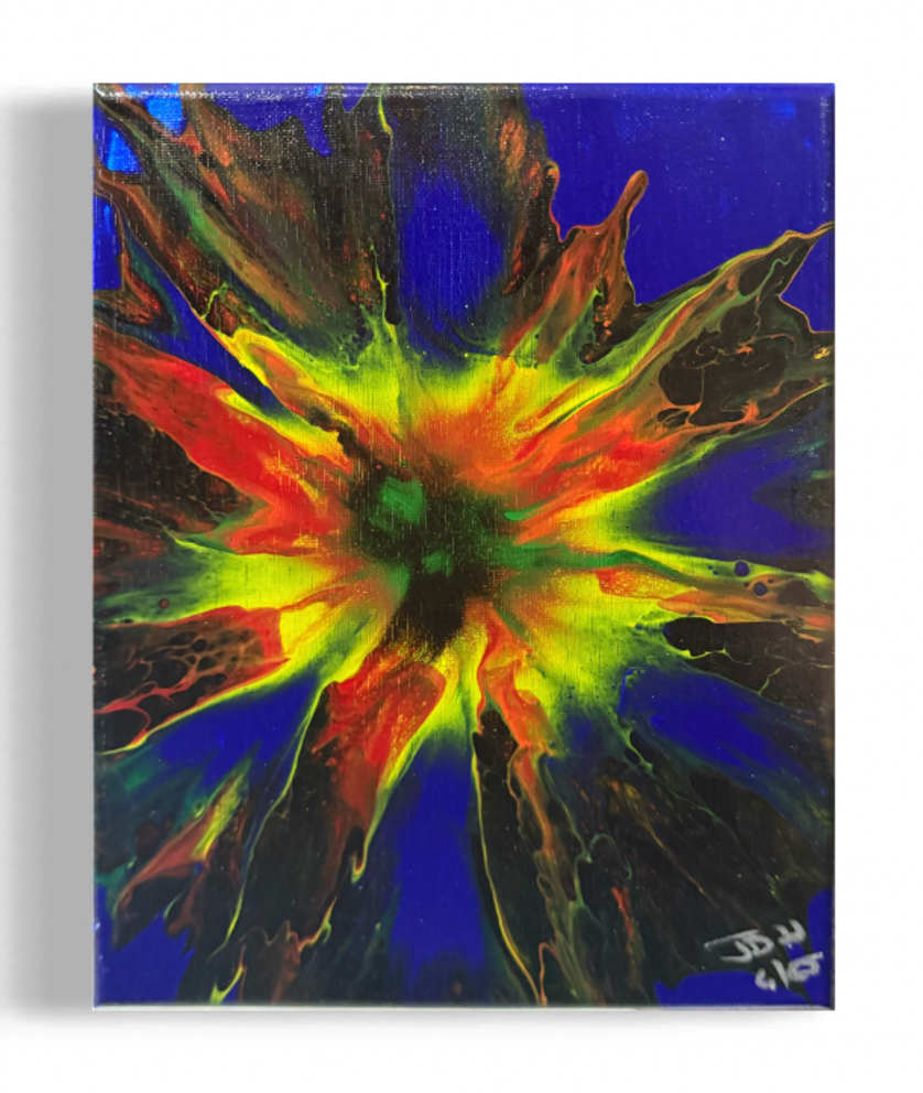 Sulphur and Sapphire by JD Hecht 