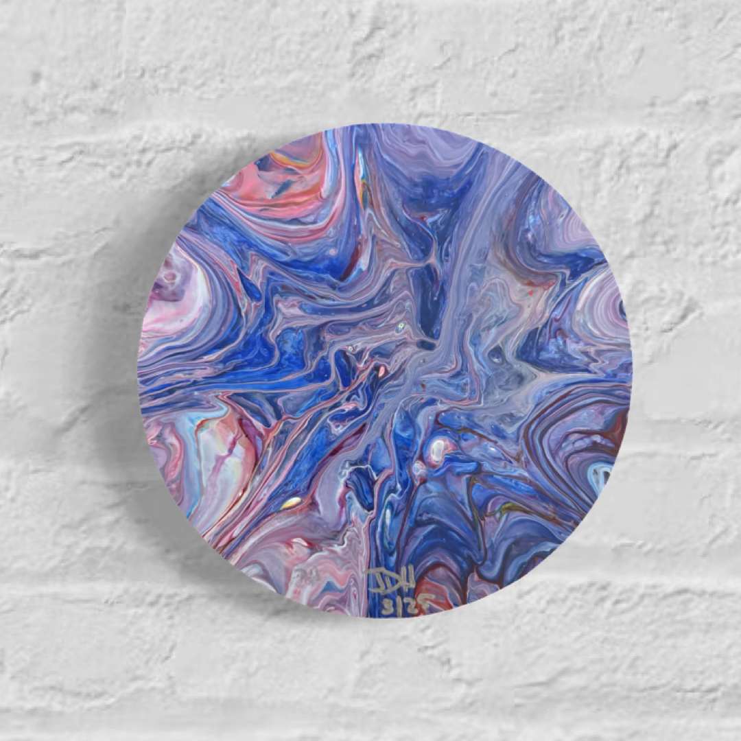 Chromatic Currents: Lavender Blue by JD Hecht 