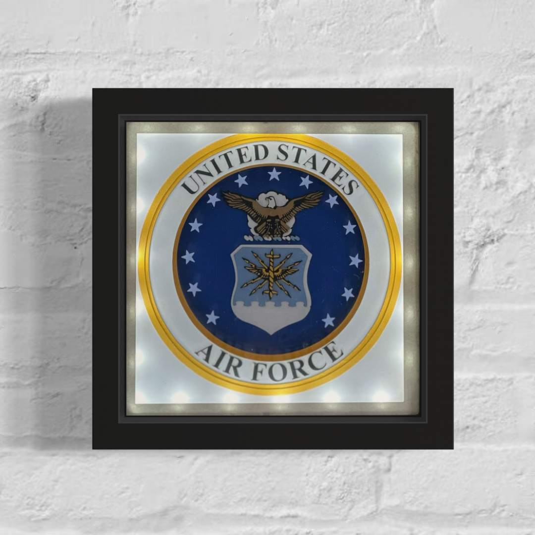 Eternal Valor: Air Force Emblem by JD Hecht  Image: Eternal Valor: Airforce
Black Frame