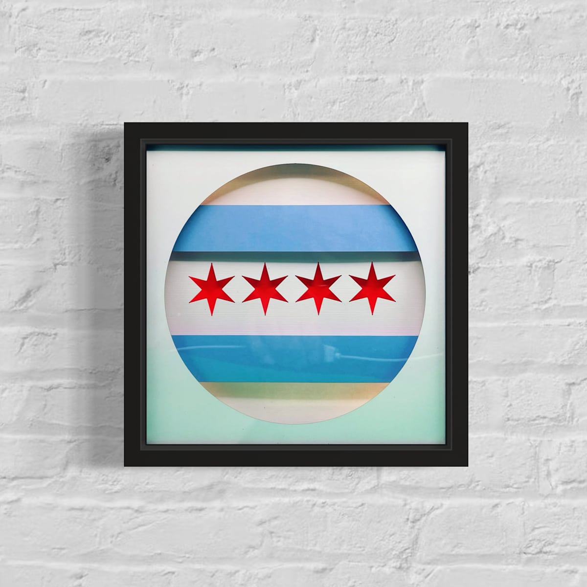 Chicago Flag by JD Hecht 
