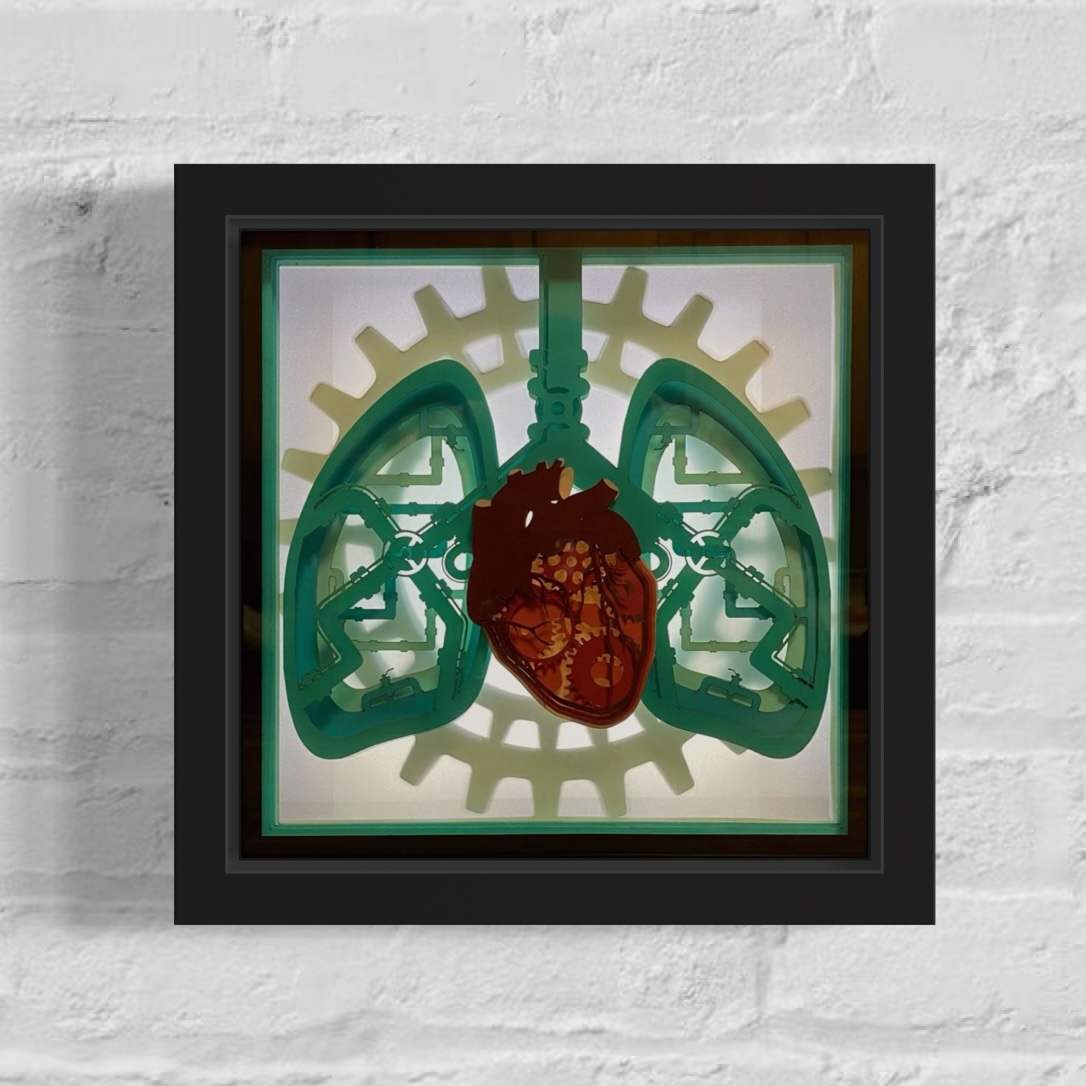 Clockwork Heart B.O.X. by JD Hecht | Creatively Cutz Studio, Image 1.