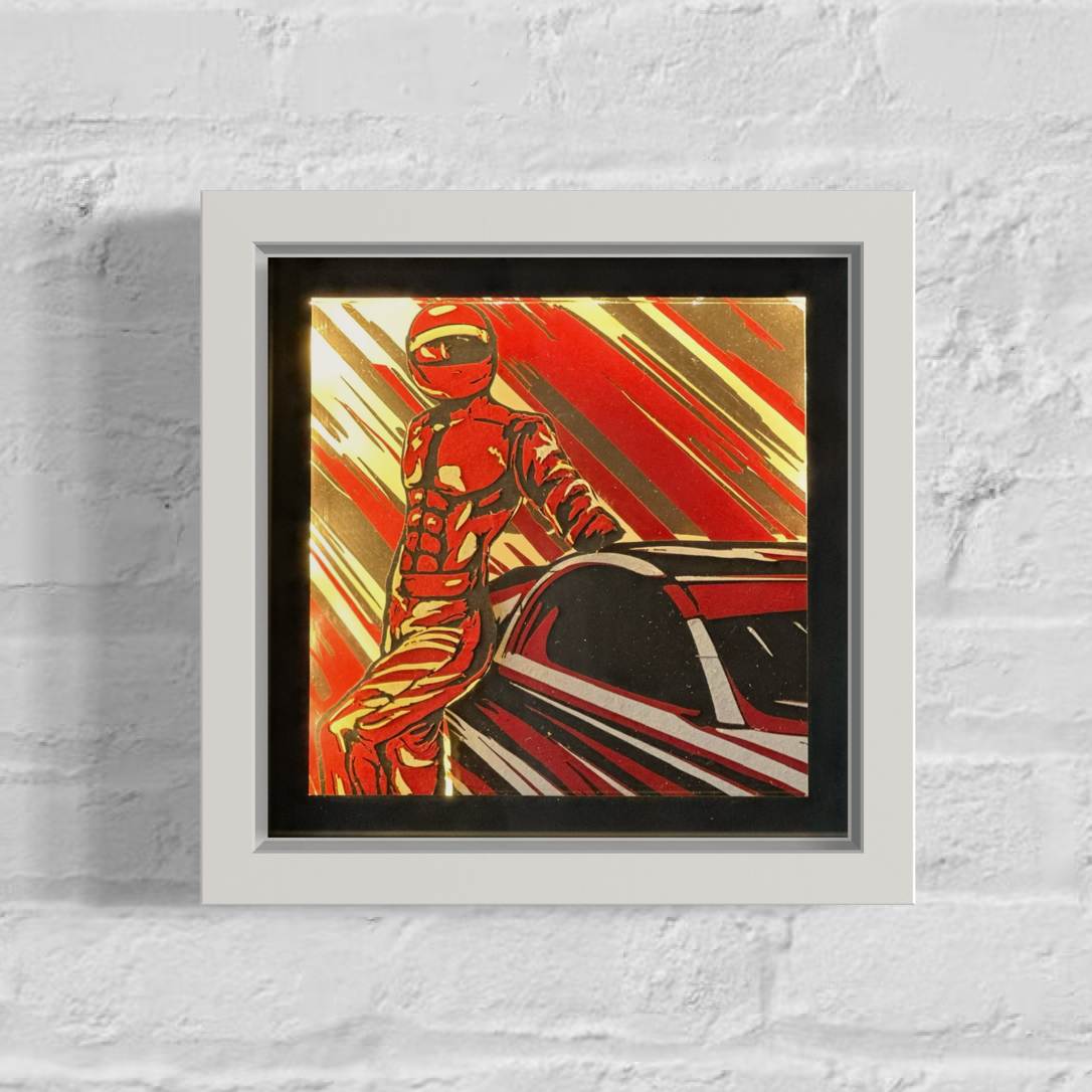 Travis Turbo B.O.X. (Driver) by JD Hecht  Image: Travis Turbo
White Frame