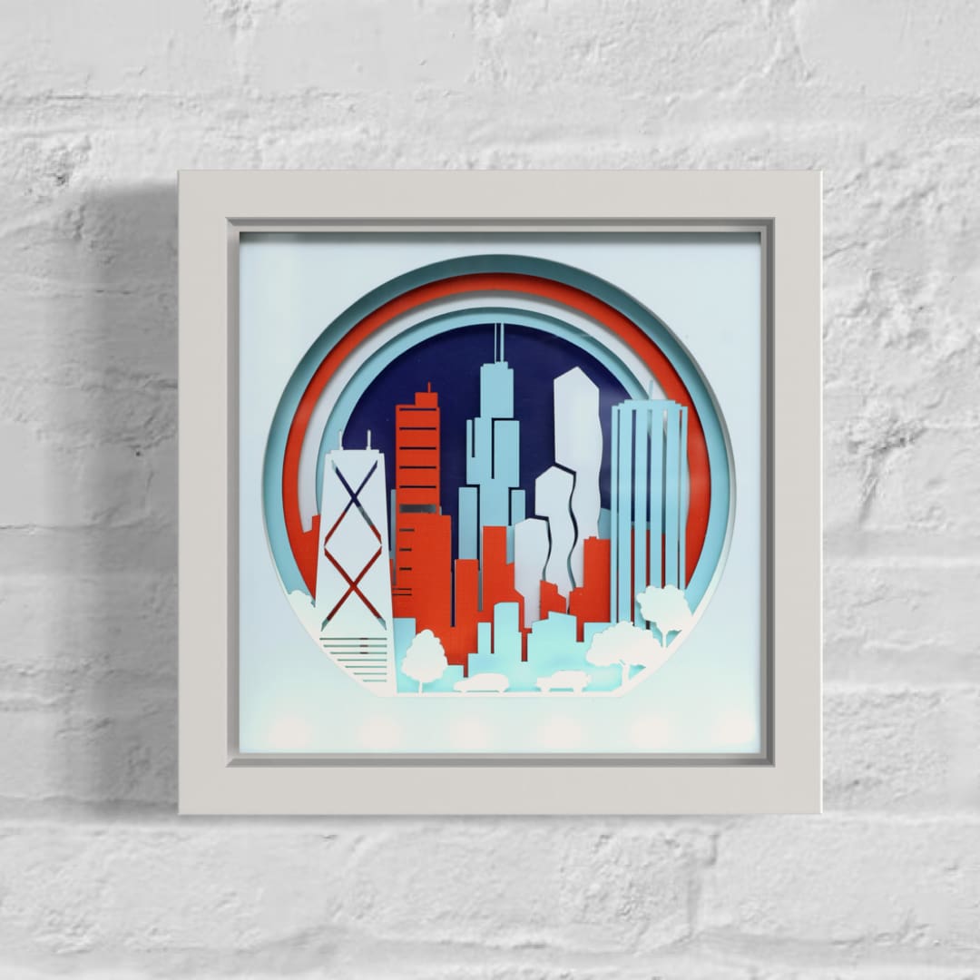 Vertigo View (Chicago) by JD Hecht | Creatively Cutz Studio, Image 1.
