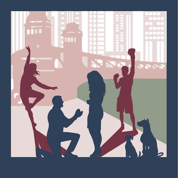 Proposal at the Chicago River: City of Yes B.O.X. by JD Hecht | Creatively Cutz Studio, Image 1.