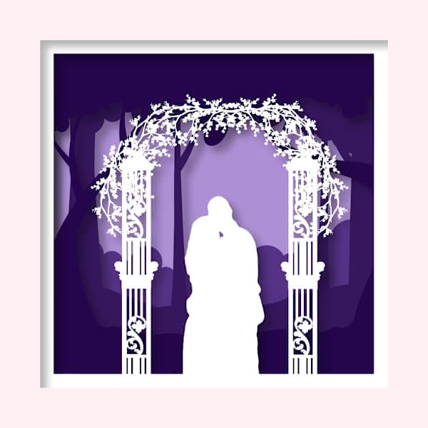 Lavender Wedding: Vows in Quiet Bloom B.O.X. by JD Hecht | Creatively Cutz Studio, Image 1.