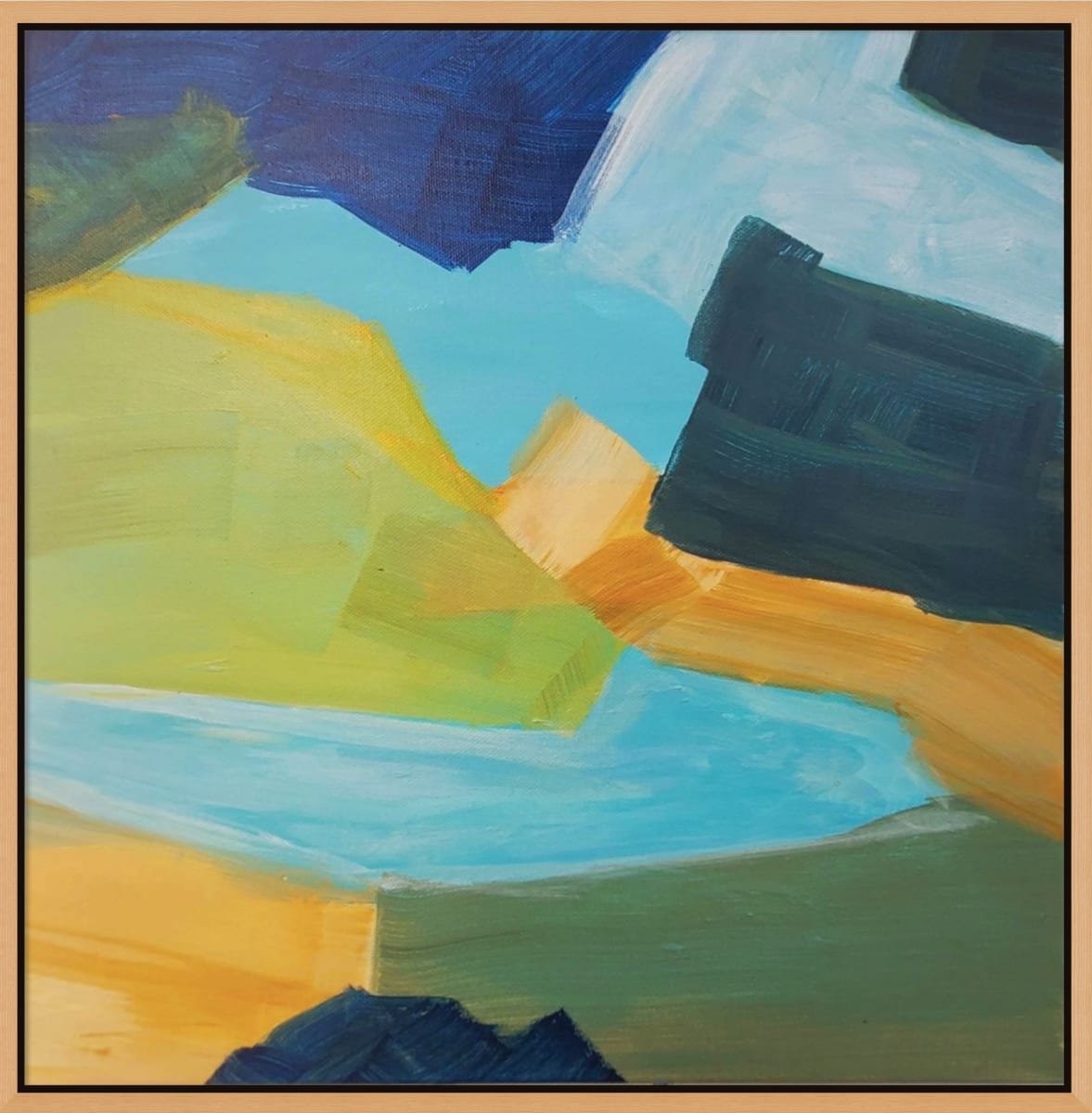 The Canals by Kate Hessling  Image: The canals framed