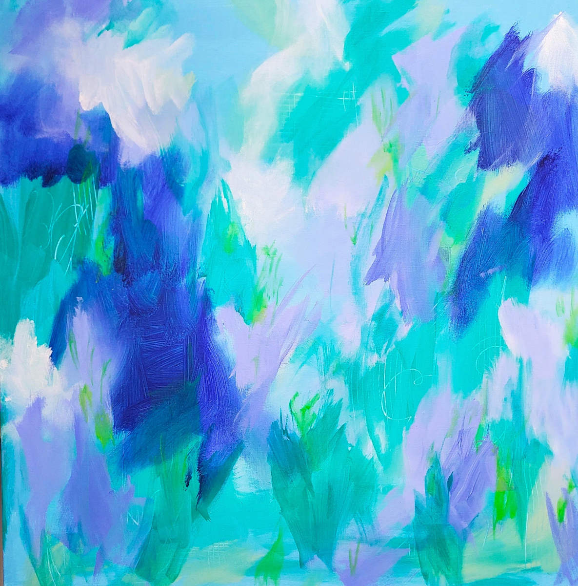 Lavender Blue by Kate Hessling  Image: Blue Lavender