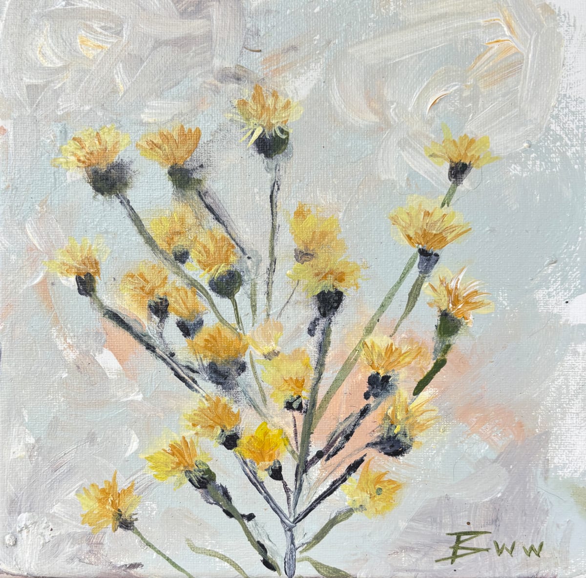 Fading Iron Weed #3 by Beth Walldorf 