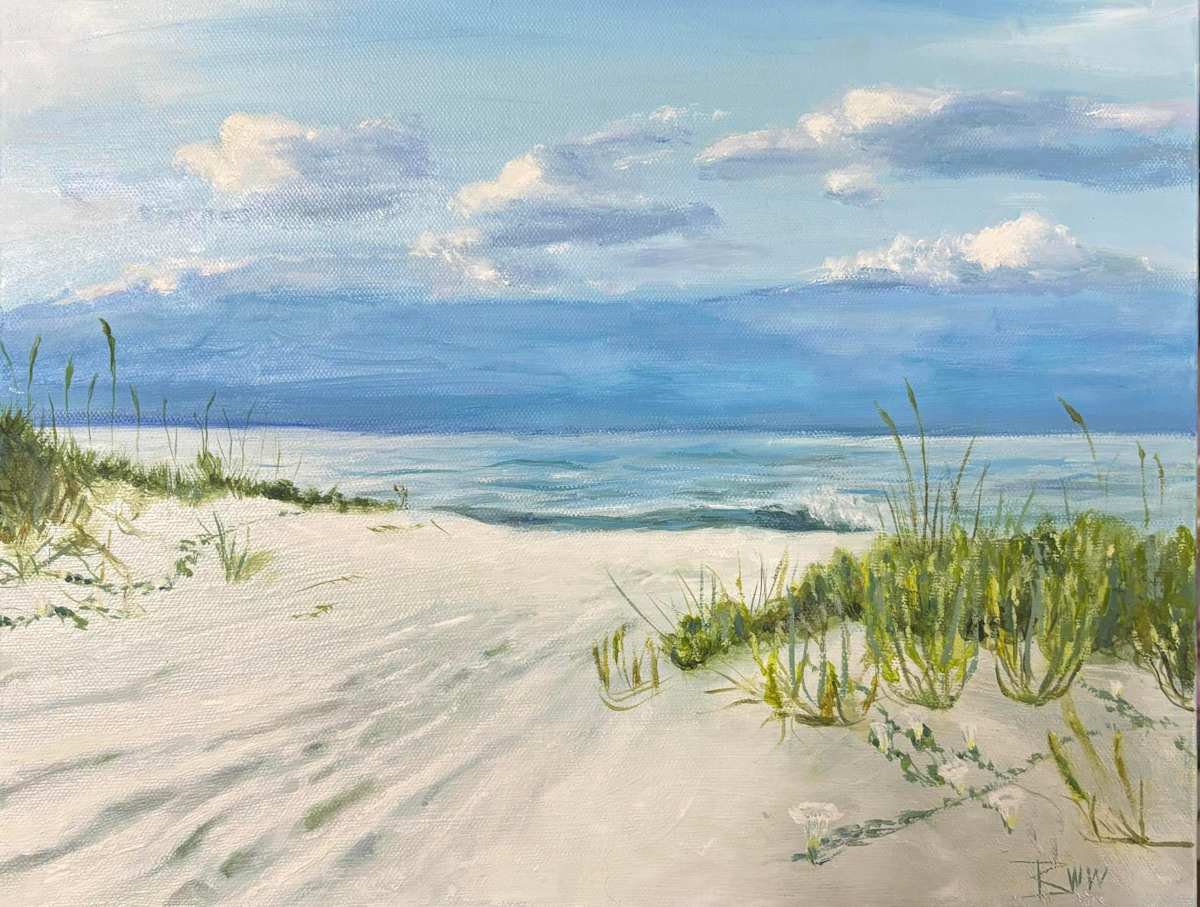 Gulf Shores For Sonya, Commission by Beth Walldorf 
