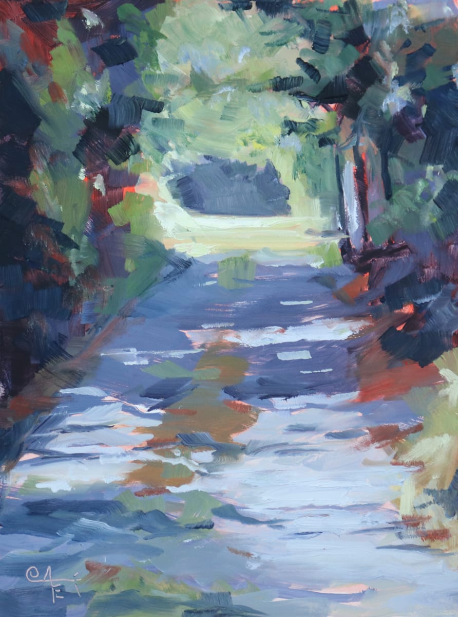 A Dappled Lane by Catherine Kauffman 