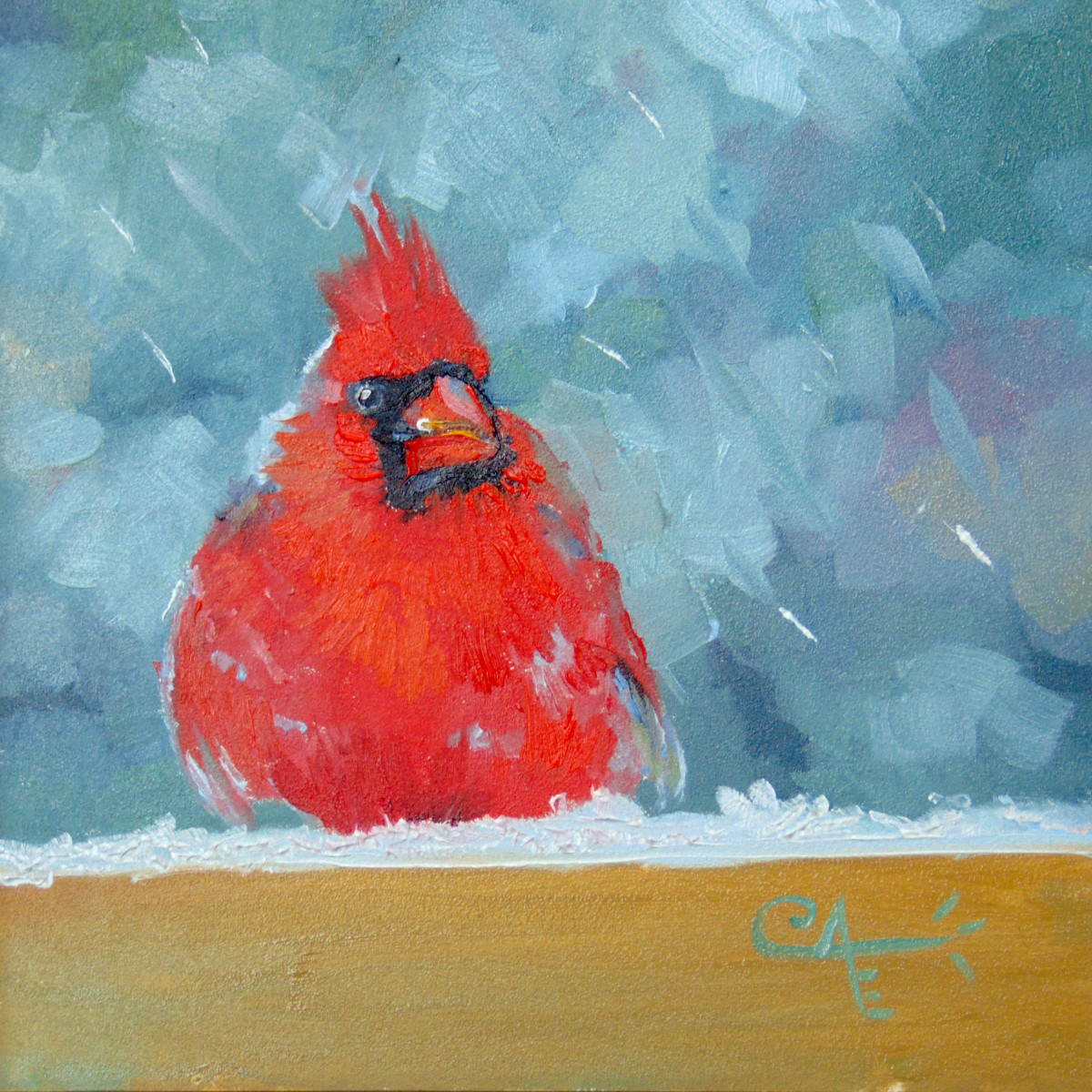 Hunkering Down by Catherine Kauffman 