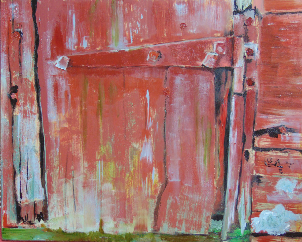 Bit of Barn Door by Catherine Kauffman 
