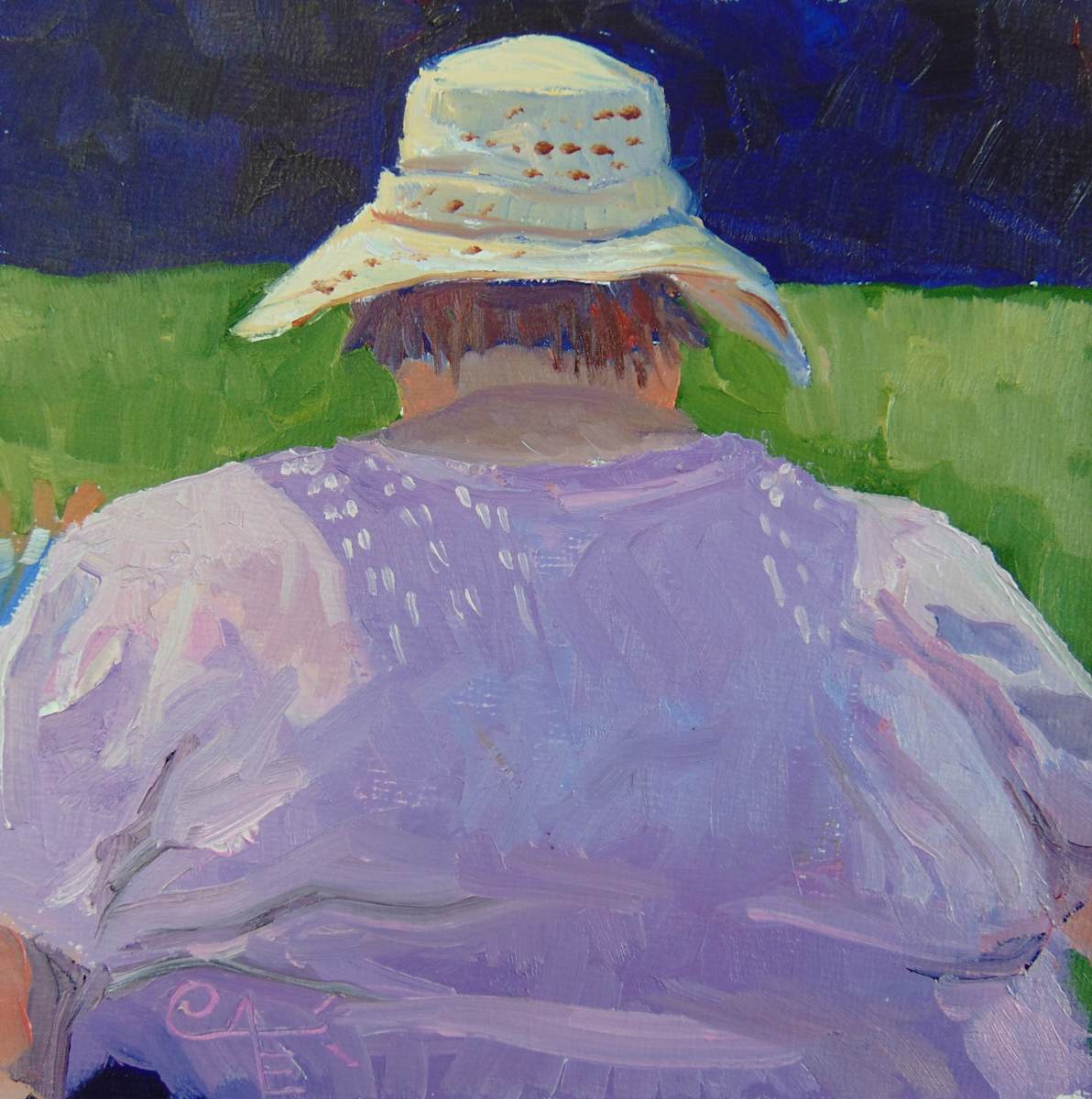 Painting Plein Air by Catherine Kauffman, Image 1.