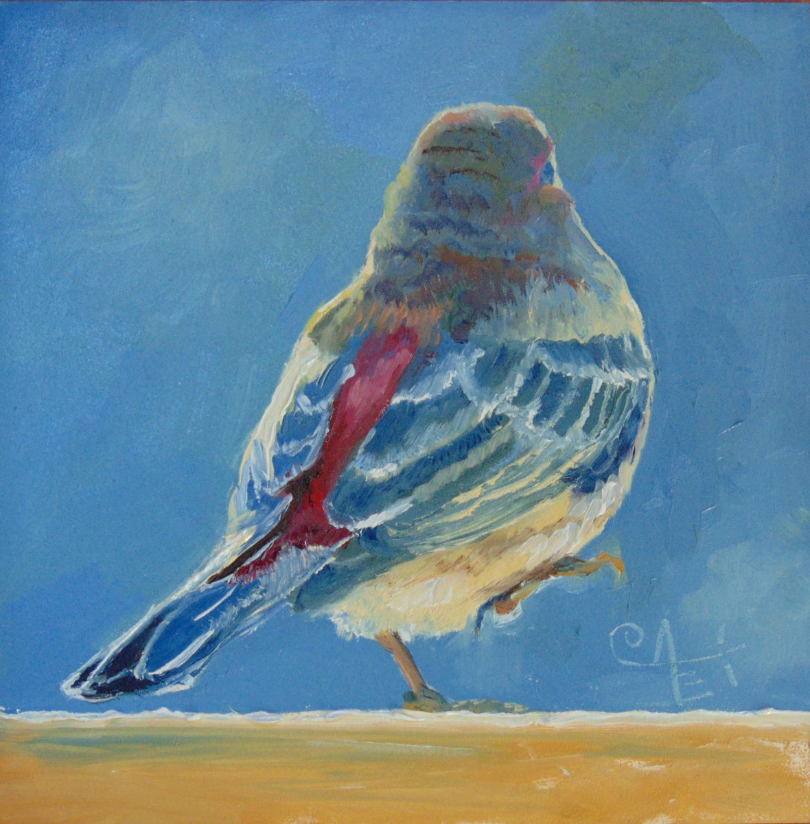 Cold Morning Glow by Catherine Kauffman 