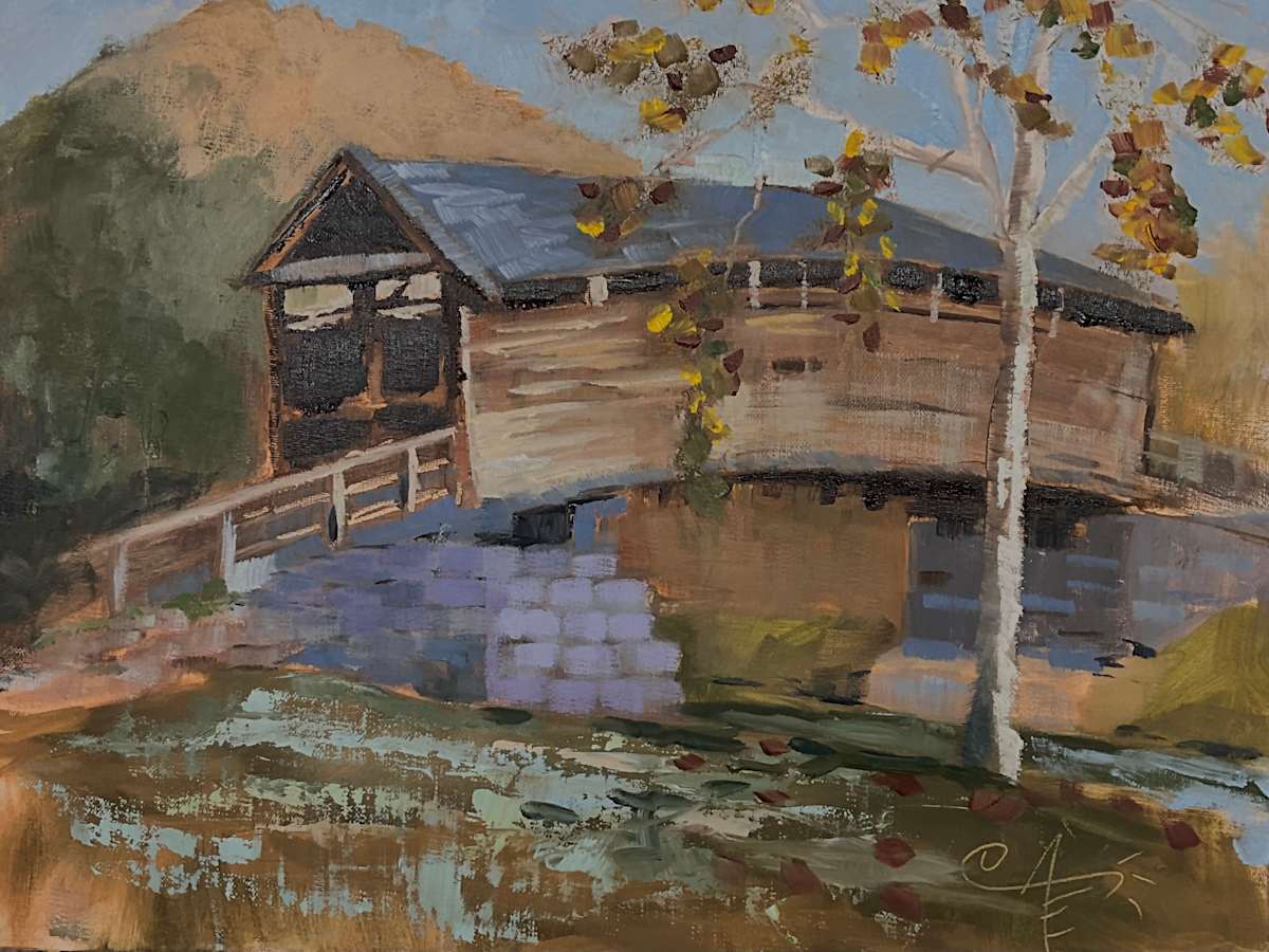 Humpback Bridge near Covington, VA by Catherine Kauffman 