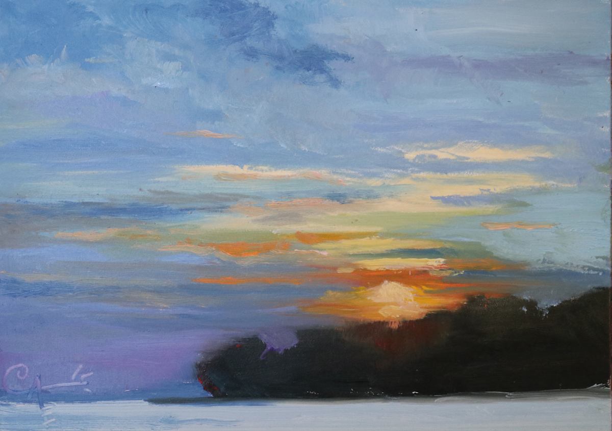 Sunset Study, Image 1.