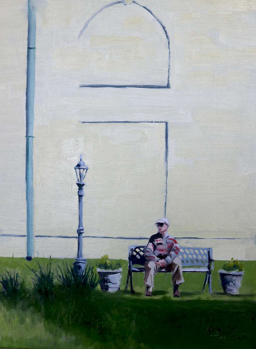 Waiting Outside the Gallery by Catherine Kauffman, Image 1.