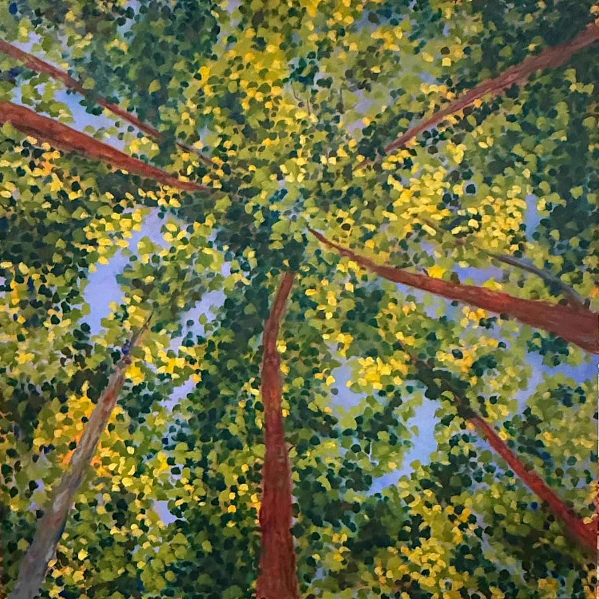 Glinty Leaf Frissons by Thomas Stevens 