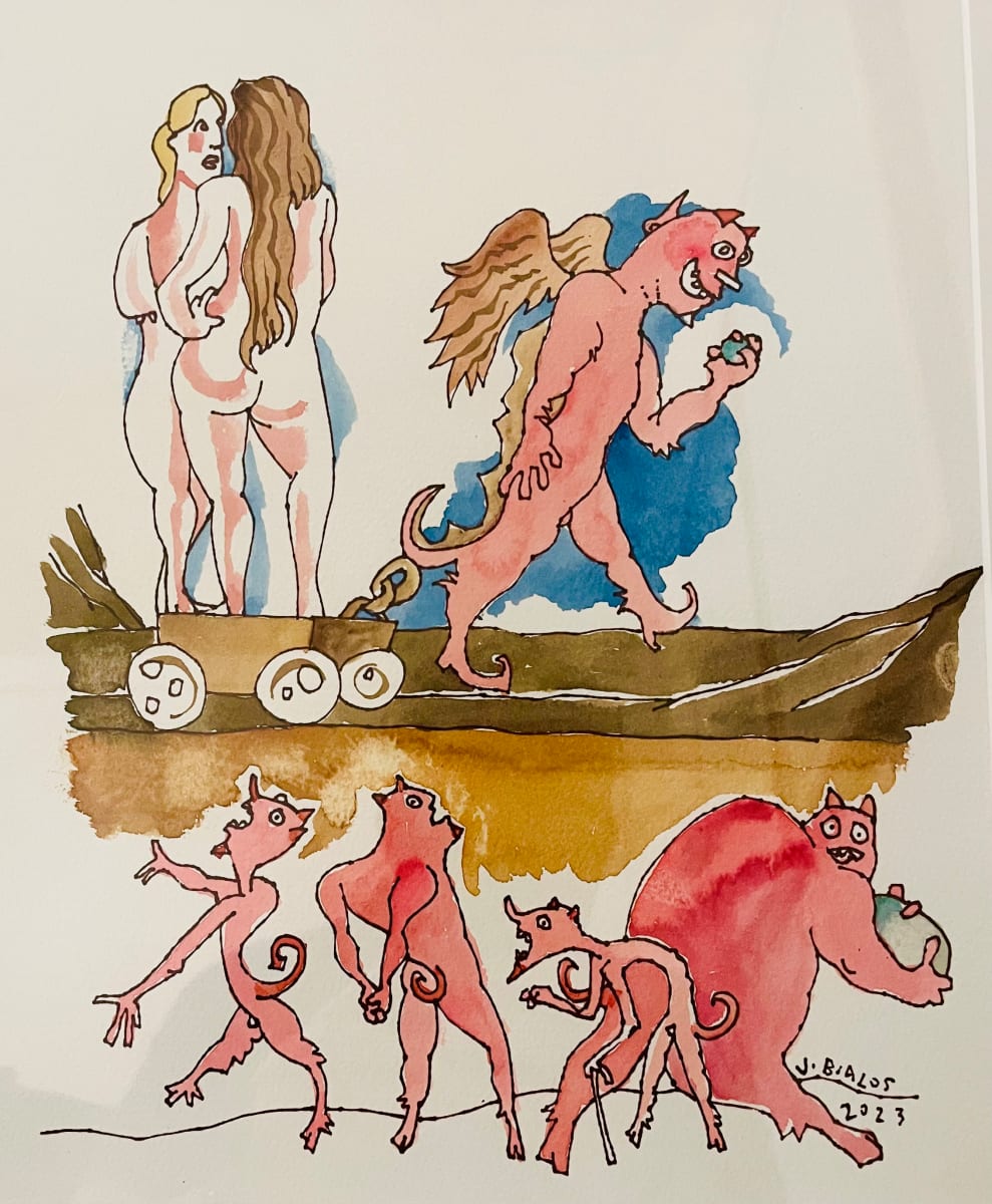 Happy Devils by Jake Bialos, Image 1.