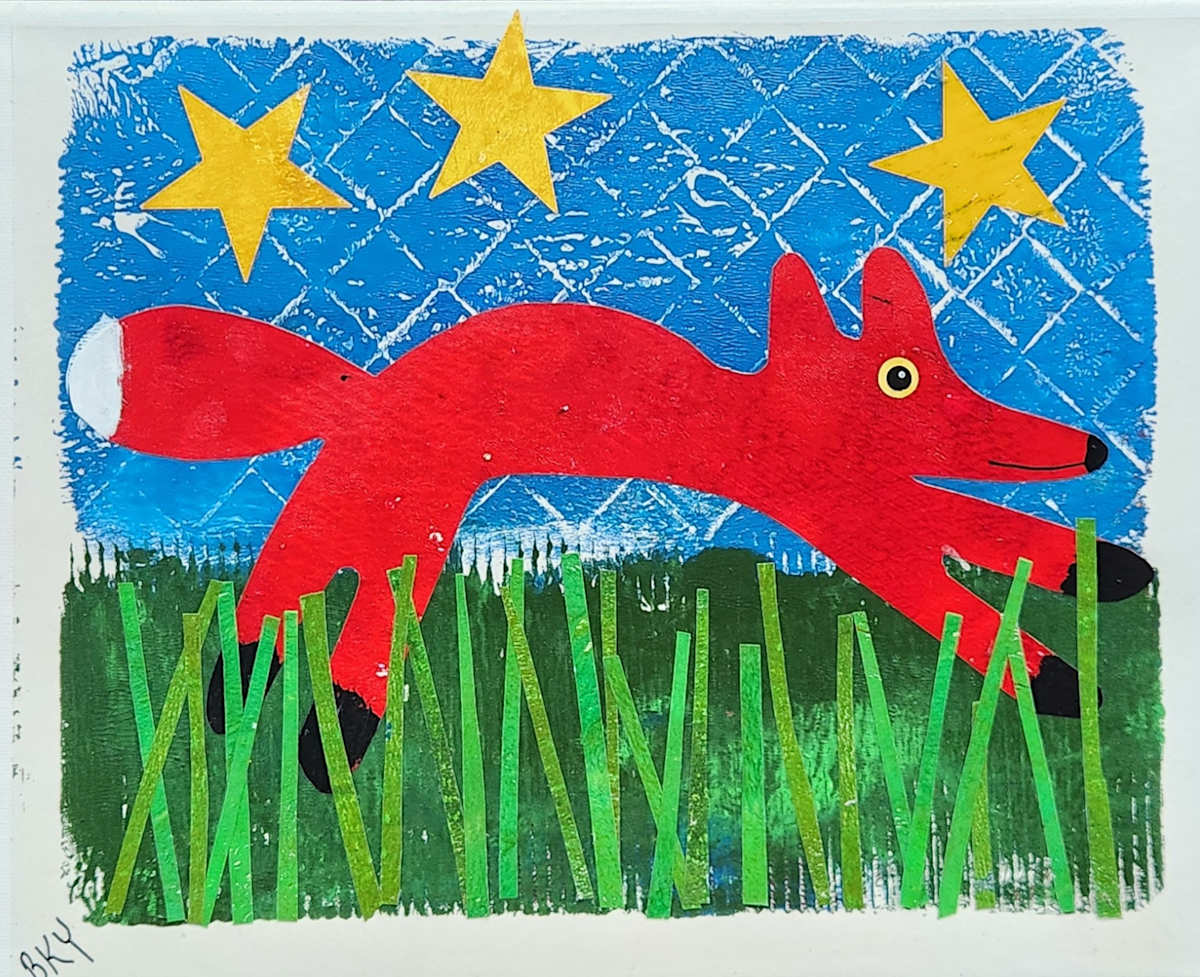 Fox Leaps in the Starlight by Barbara Younger 