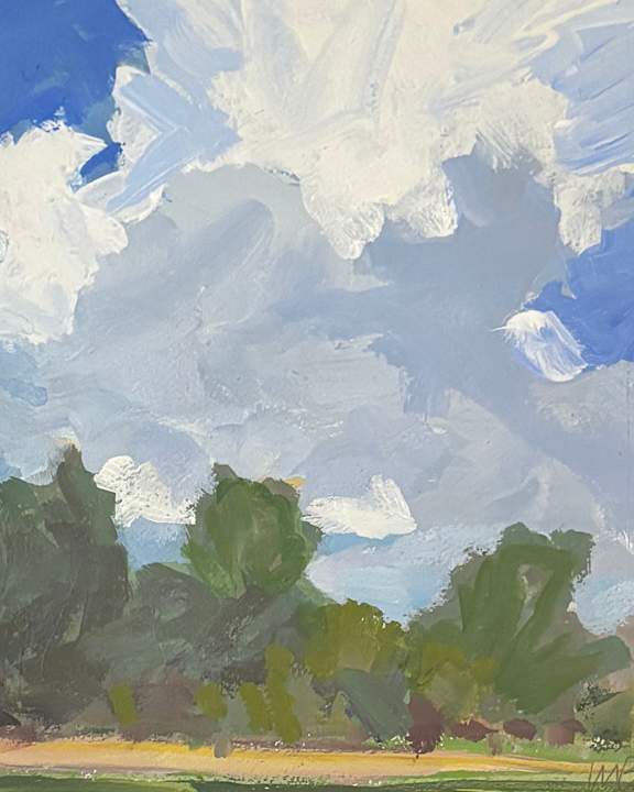 Afternoon Cloud Study by Michael Brown, Image 1.
