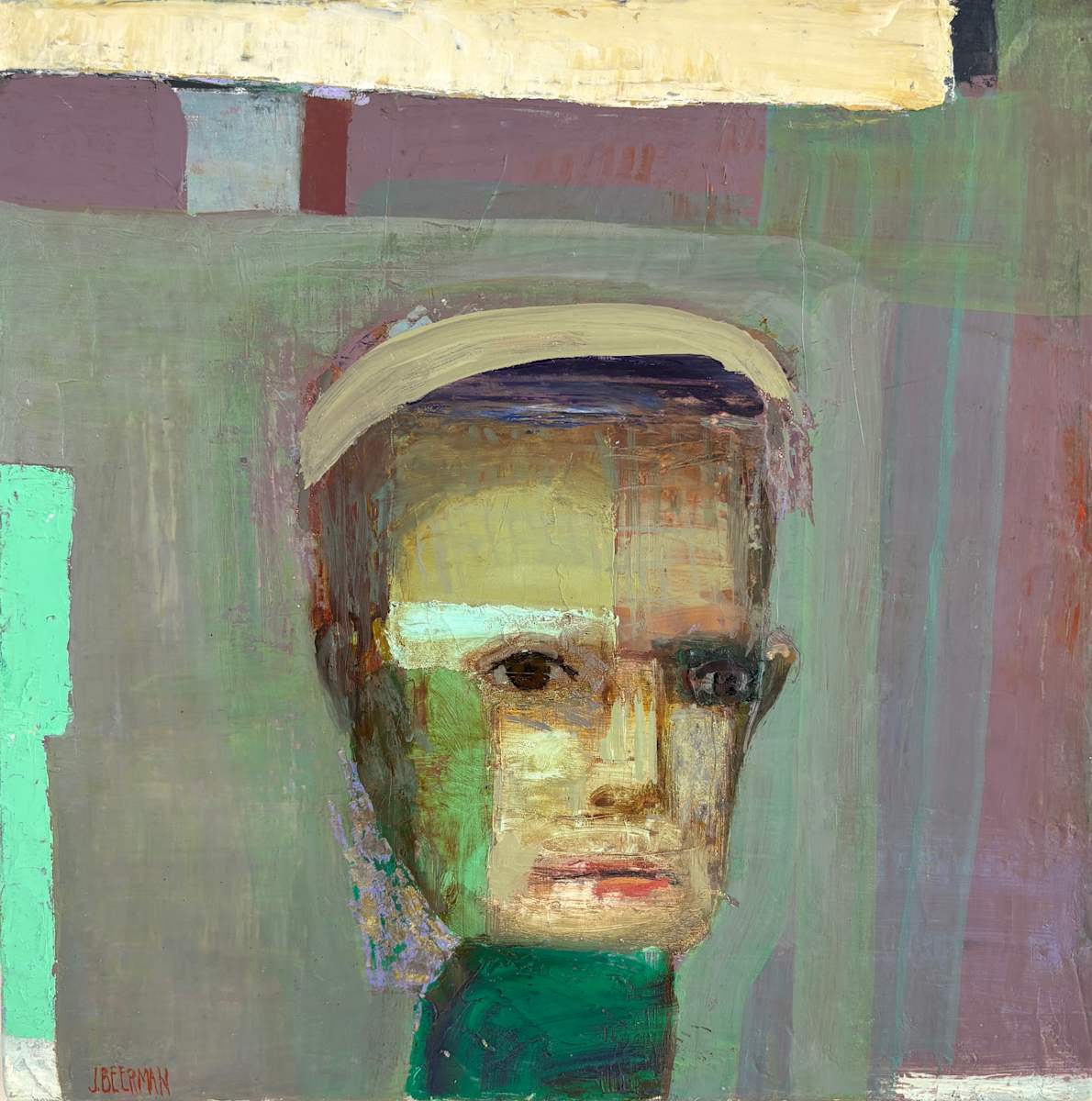 Green Turtleneck by John Beerman 
