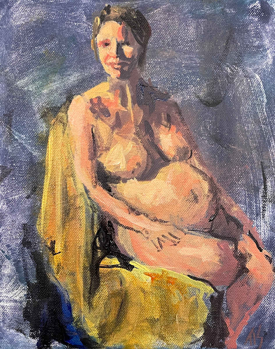 Figuary 16 (sketch) by Thomas Stevens 