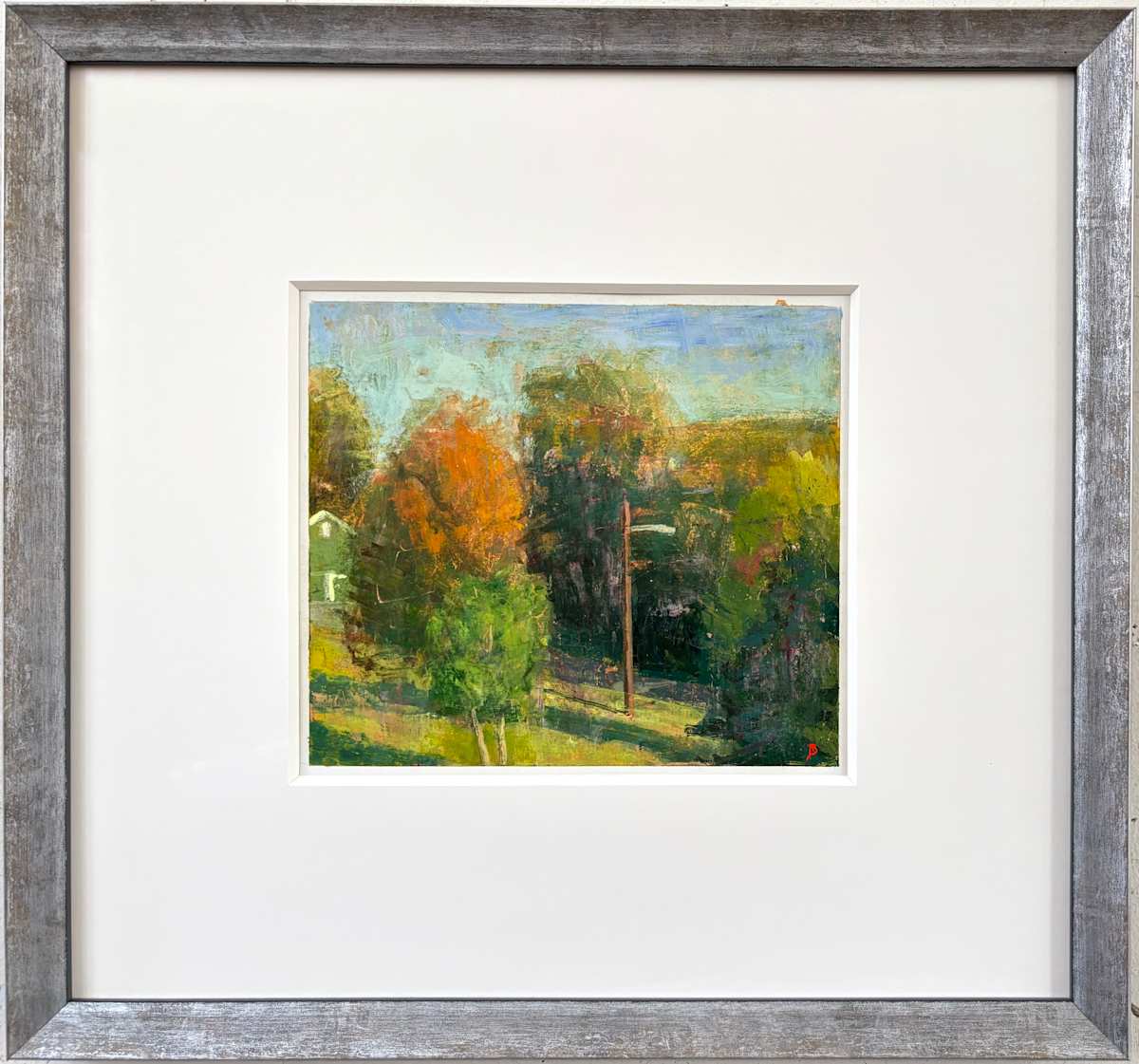 View from Studio, Fall (Study) by John Beerman 