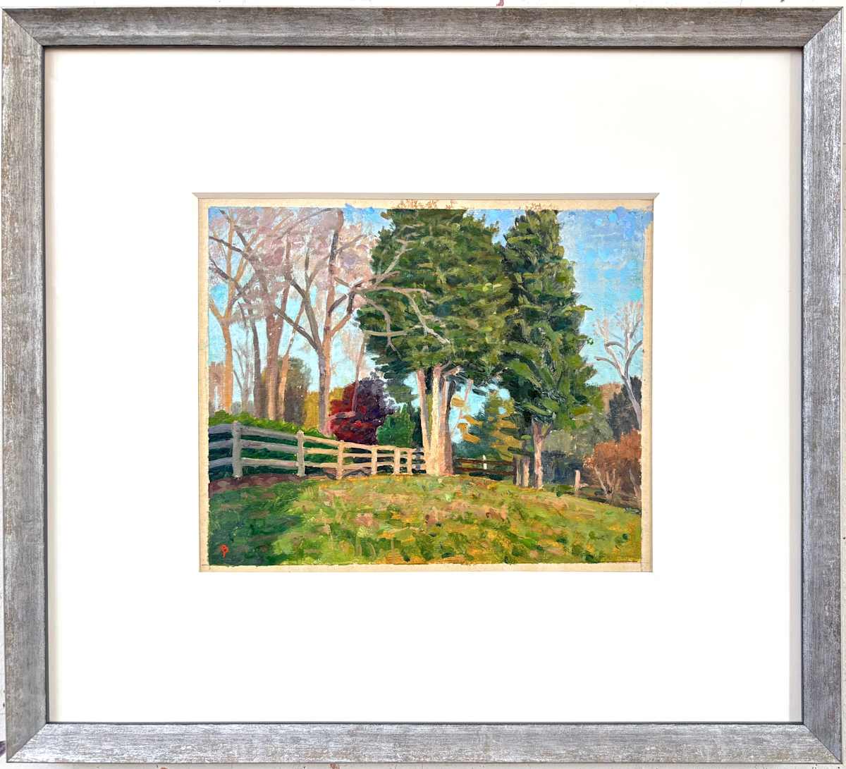 Chatwood Trees, Winter Afternoon (Study) by John Beerman 
