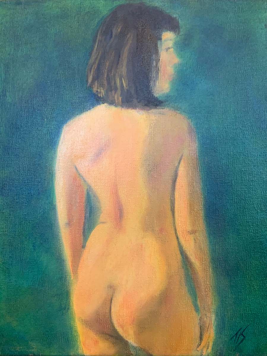 Nude Study by Thomas Stevens 