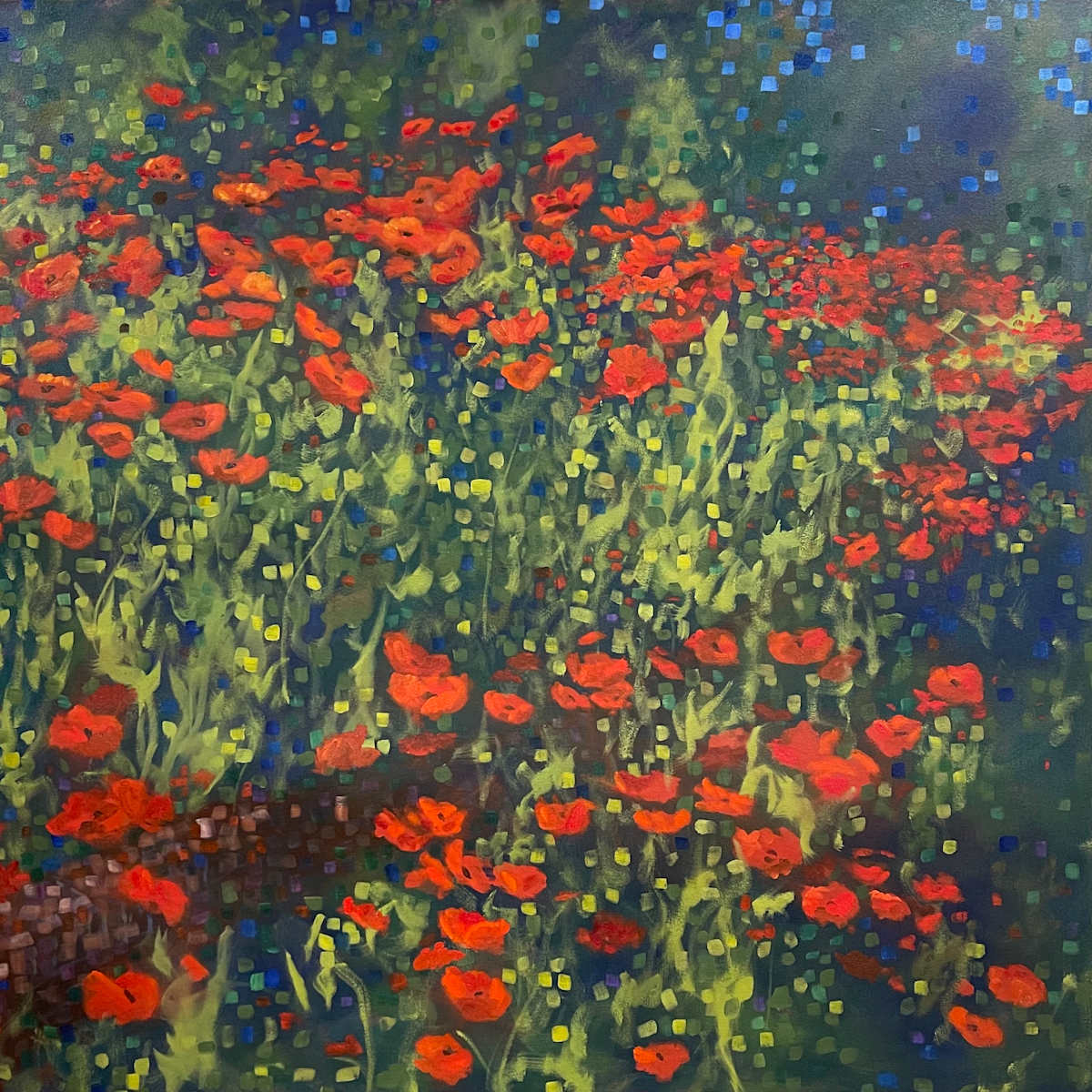 Red Poppies by Thomas Stevens 