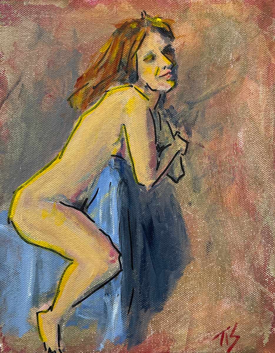 Figuary 17 (sketch) by Thomas Stevens 