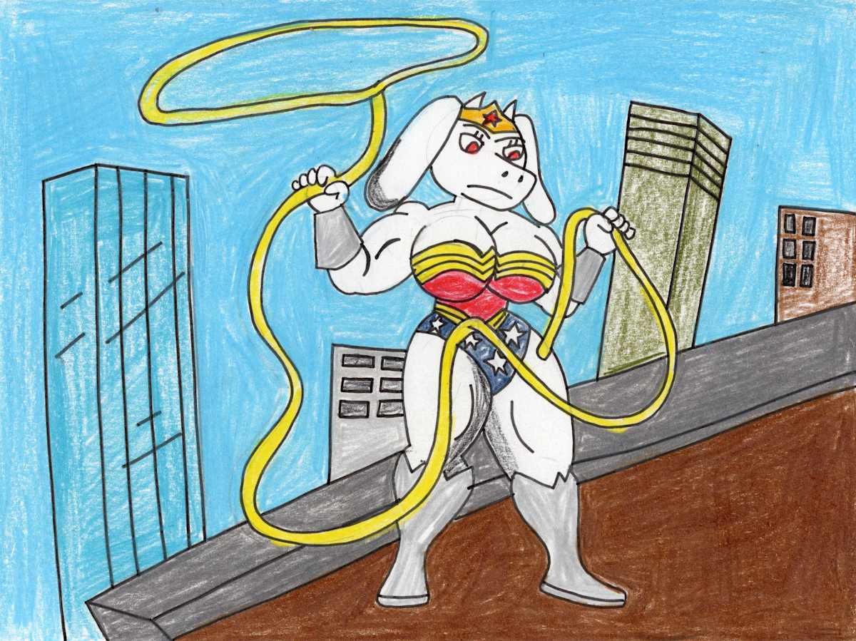Toriel Wonder Woman by AJ Kiel, Image 1.