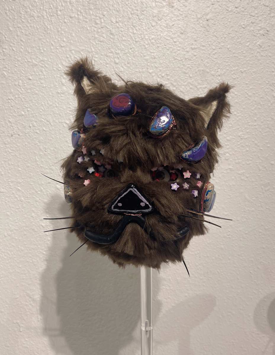 (Cat Mask) by Aziza, Image 1.
